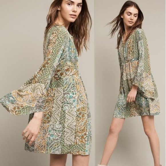 silk kimono dress